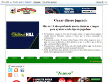 Tablet Screenshot of ganarjugandogratis.com